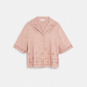 Broderie Anglaise Blouse Organic Cotton